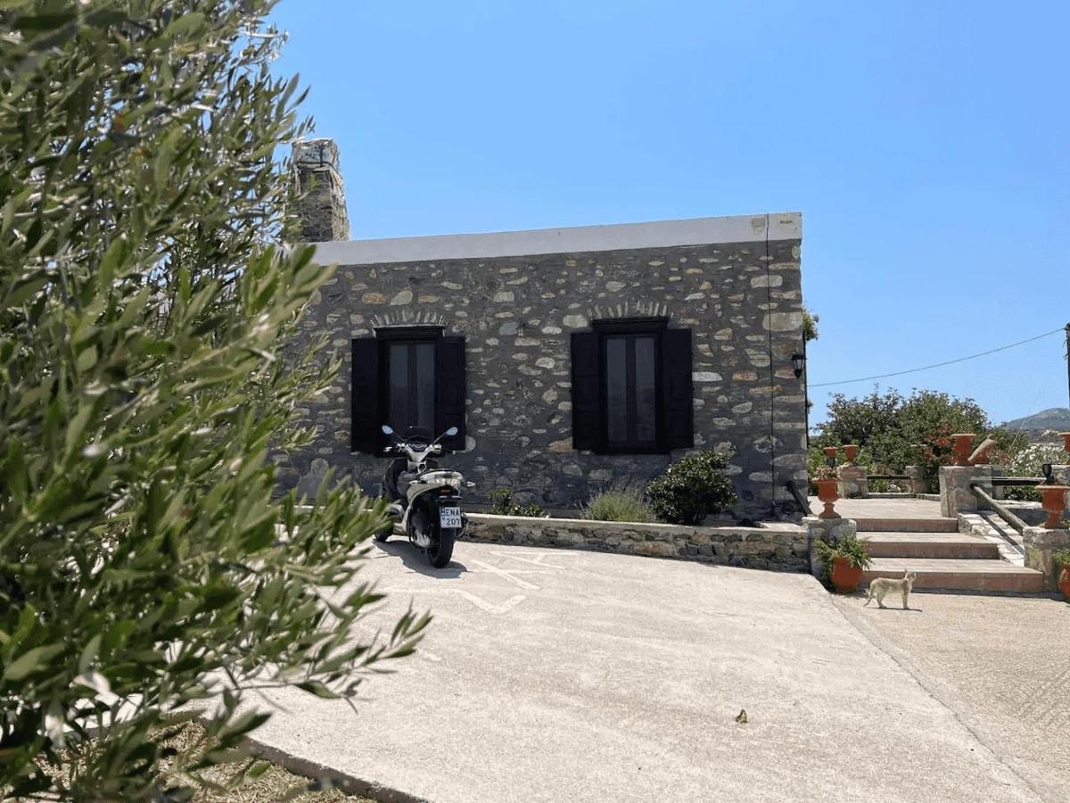 Πέτρινο Εξοχικό Σπίτι Στη Σύρο Agros  Esterno foto
