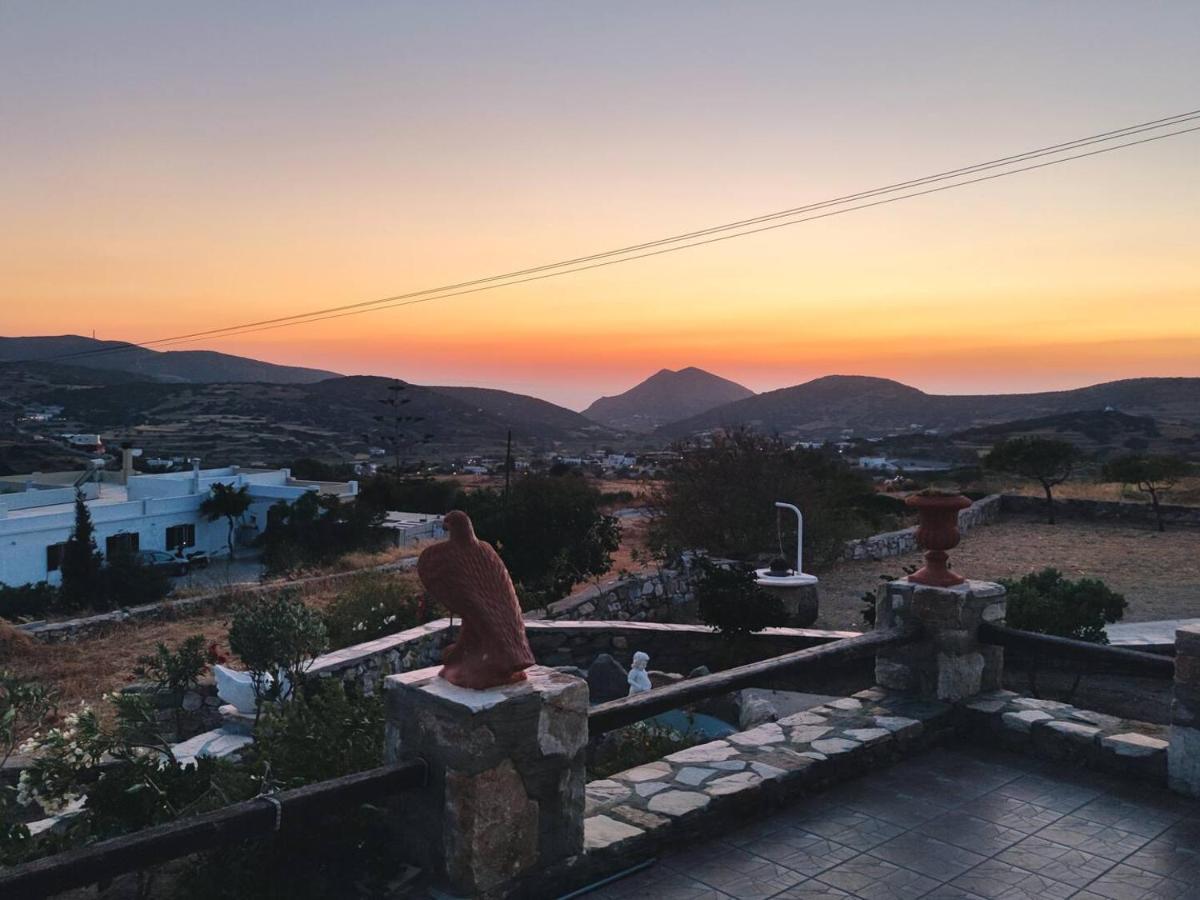Πέτρινο Εξοχικό Σπίτι Στη Σύρο Agros  Esterno foto