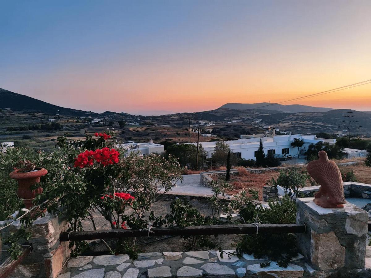 Πέτρινο Εξοχικό Σπίτι Στη Σύρο Agros  Esterno foto